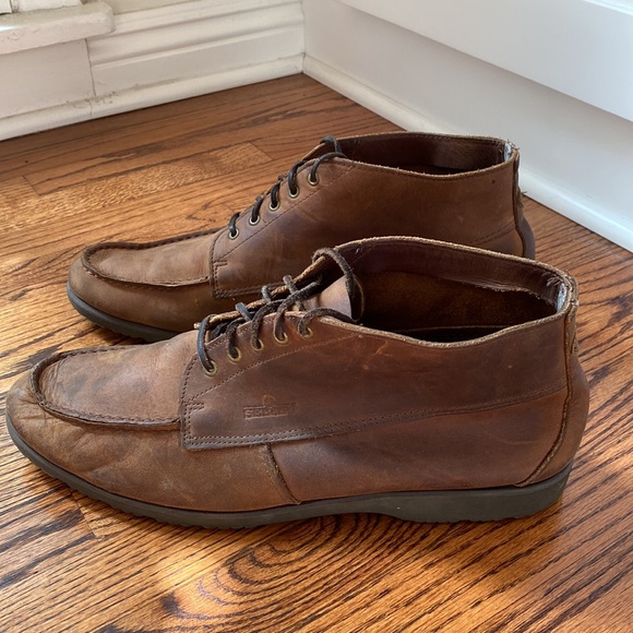 SEBAGO Mens brown leather boots - 14 - Picture 3 of 7